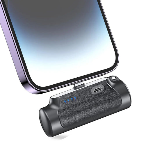Portable Charger, Power Bank, 6500Mah Mini Ultra Compact Portable Phone Charger Battery Pack for Iphone，Samsung S22 S21 Google Ipad Etc Accessories Smartphone(Black)