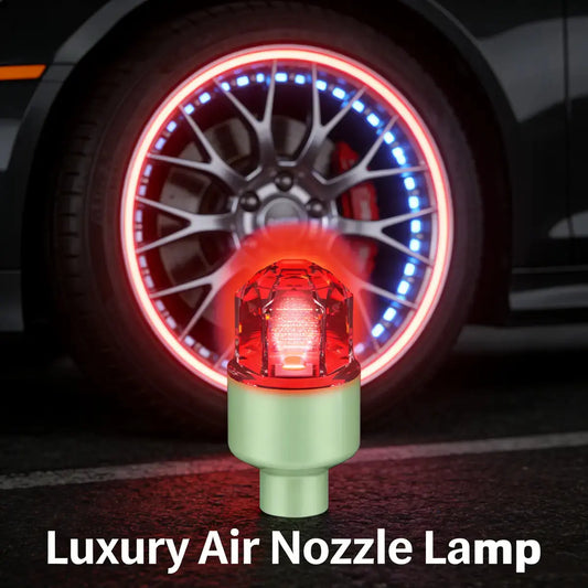 LED Wheel Light Waterproof Luminous Car Tire Valve Caps Vibration-Sensitive LED Tire Valve Cap-Bicycle Car Motorcycle Tire Led,Summervibes